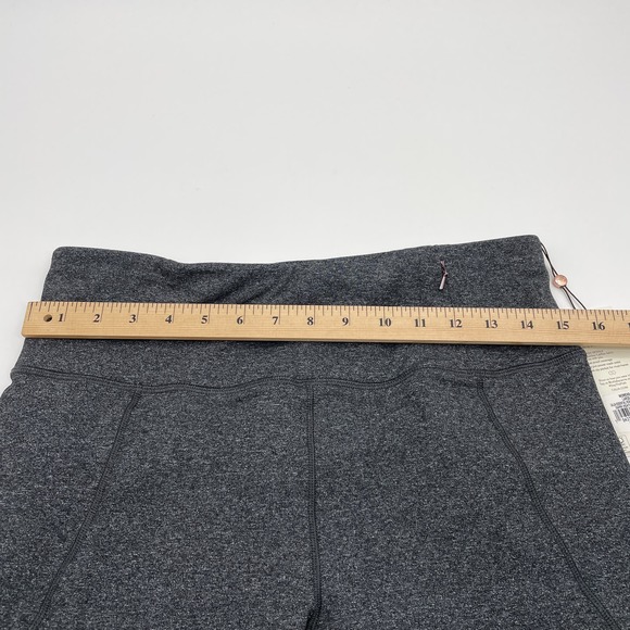 NWT CALIA by CARRIE UNDERWOOD Grey High Rise Bermuda Biker Short Womens Sz L - Picture 3 of 5